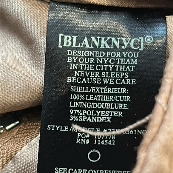 Blank NYC Brown Mini Skirt - Picture 5 of 6